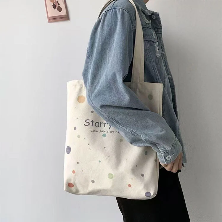 100% Cotton Canvas Tote Bag