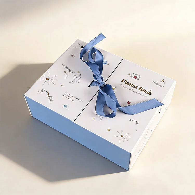 Foldable Double-opening Packaging Box