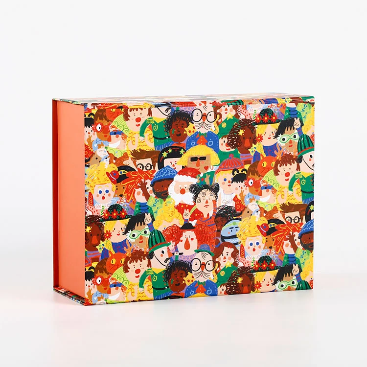 Magnetic Flip-top Gift Packaging Box